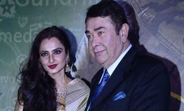 Rekha with Randhir Kapoor (Photo: Facebook) Rekha with Randhir Kapoor (Photo: Facebook)